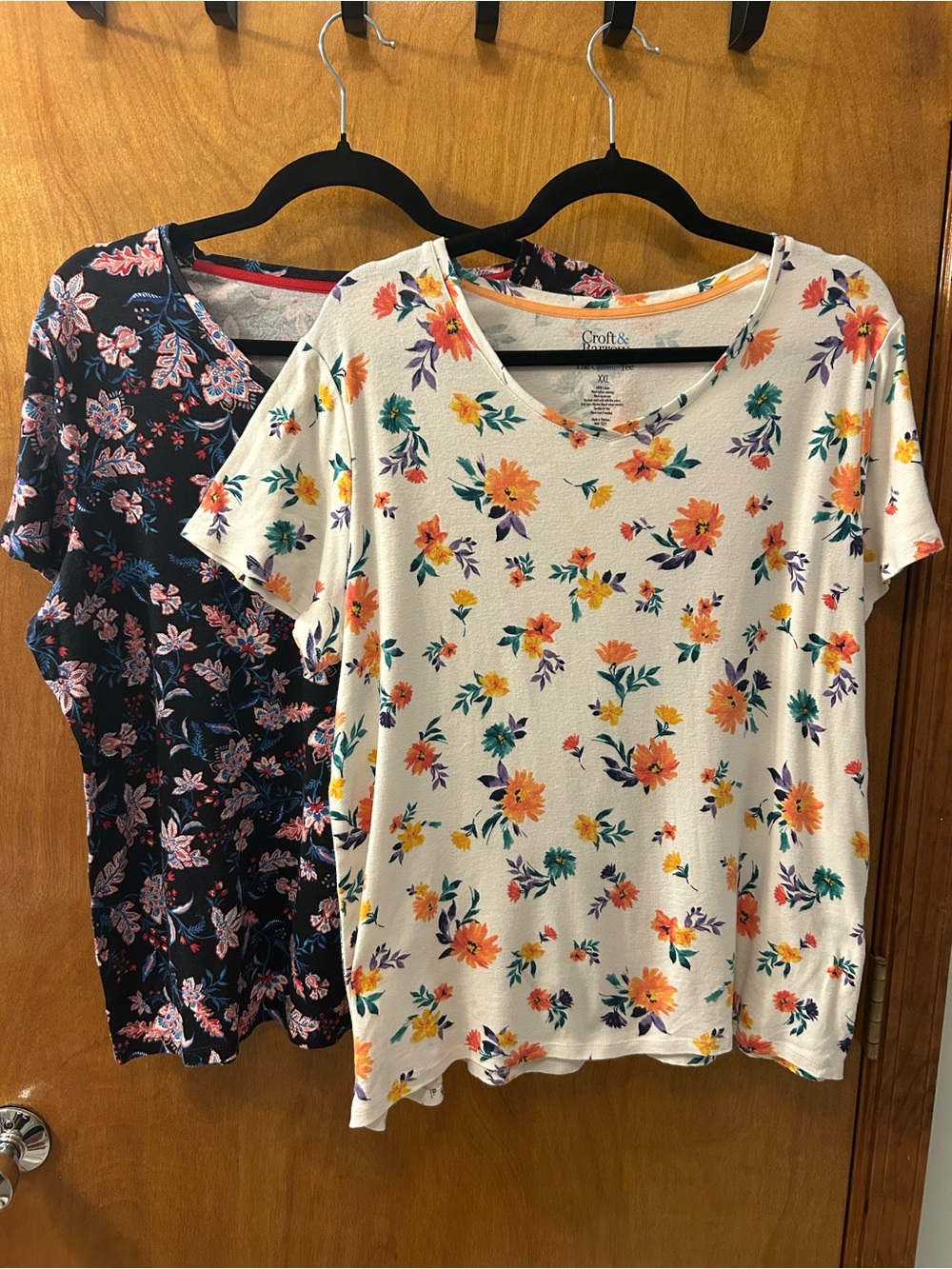Croft & Barrow Floral “The Classic Tee”Bundle- XXL
